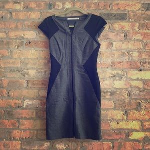 Black and Grey Dress